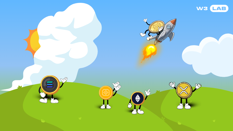 Bitcoin hits new high, waiting for other altcoins